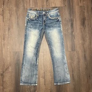 Rock Revival Light Blue Jeans